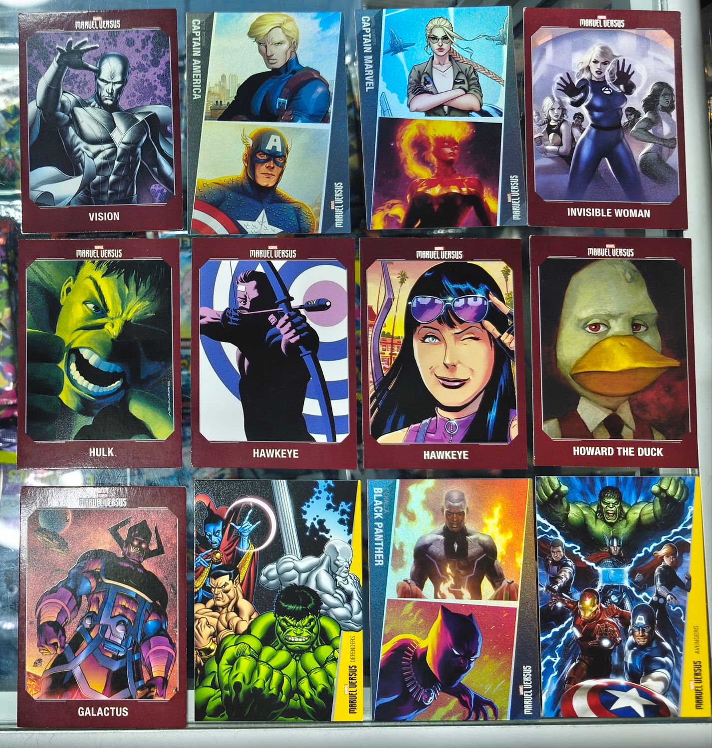 Marvel Versus Set de 12 Cartas N3