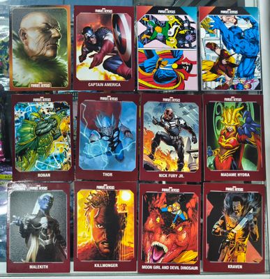 Marvel Versus Set de 12 Cartas N5
