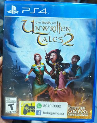 SJ1 The Boom of Unwritten Tales 2 Playstation 4 Usado Completo