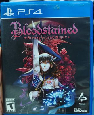 SJ1 Bloodstained Ritual of The Night Playstation 4 Usado Completo