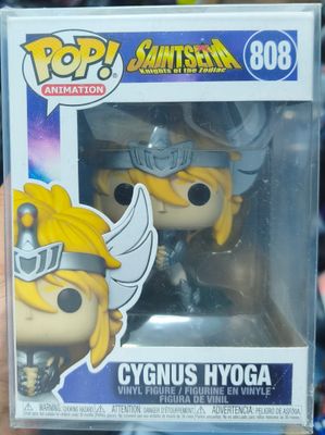 SJ1 Cygnus Hyoga Figura Funko Pop 808 Saint Seiya Caballeros del Zodiaco