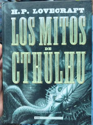 SJ1 Los Mitos de Cthulhu Libro Español Tapa Dura HP Lovecraft