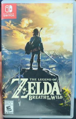SJ1 The Legend of Zelda Breath of The Wild Nintendo Switch Usado Completo