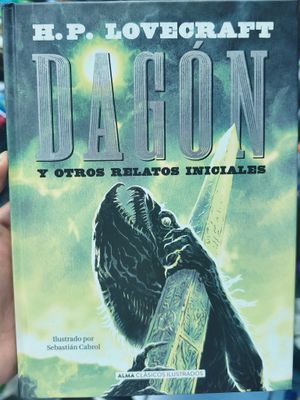 SJ1 Dagon y otros Relatos Iniciales Libro Español Tapa Dura HP Lovecraft