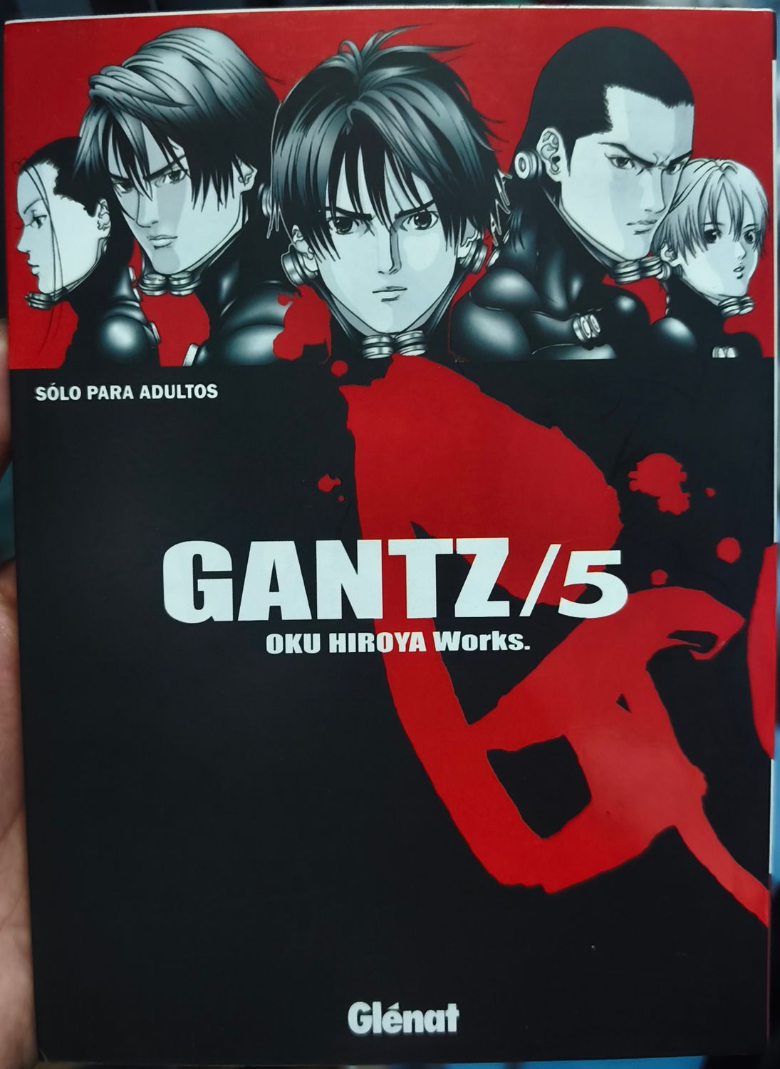 SJ6 Gantz Manga Volumen 5 Español Glenat