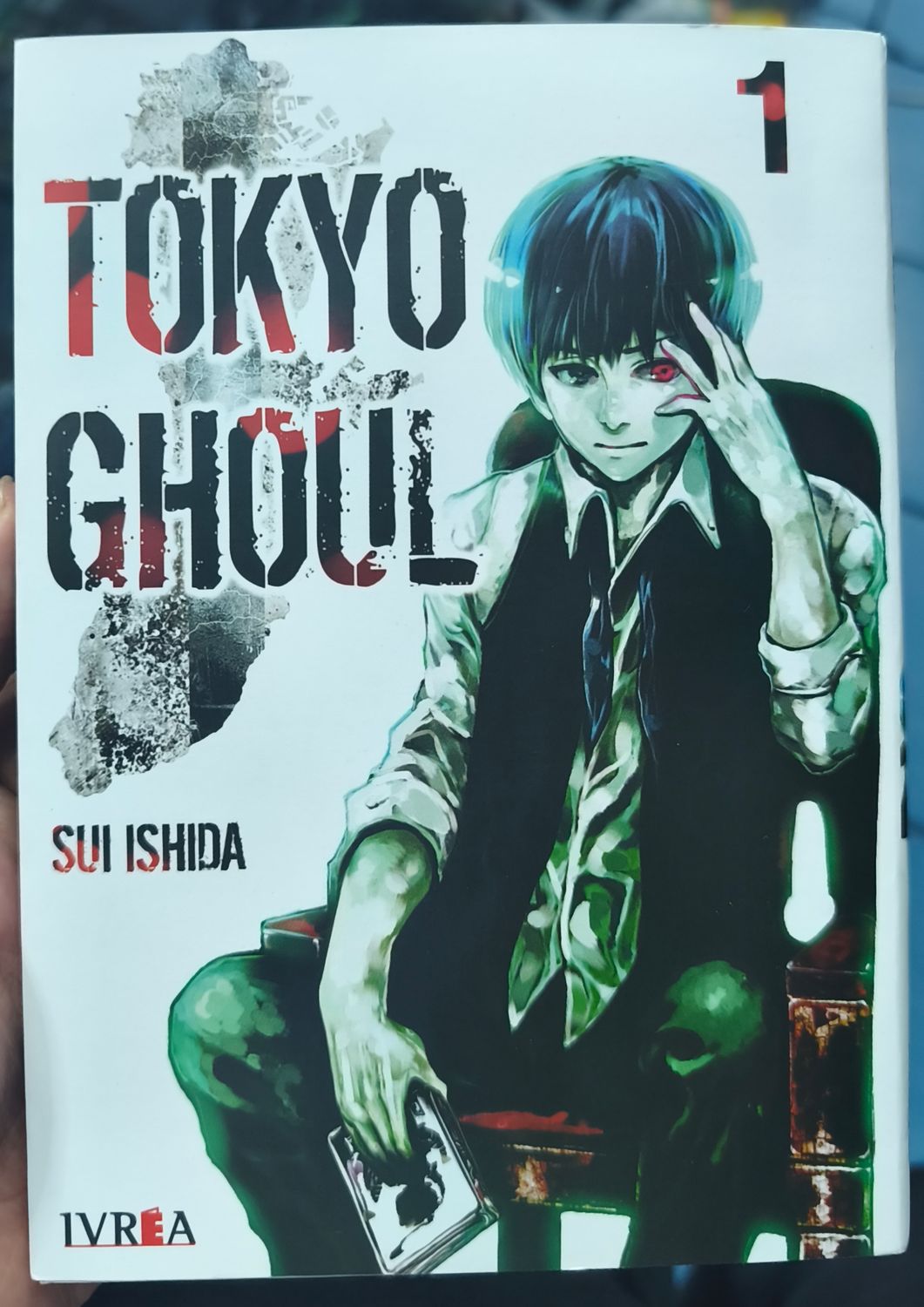 SJ1 Tokyo Ghoul Manga Volumen 1 Español Ivrea