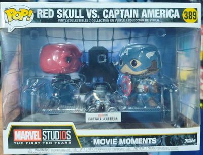 SJ3 Red Skull vs Captain America Figura Funko Pop 389 Movie Moments Figura Funko Pop 389