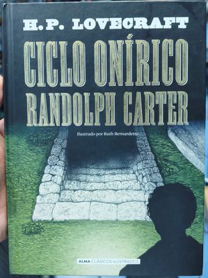 SJ1 Ciclo Onírico Randolph Carter Libro Español Tapa Dura HP Lovecraft