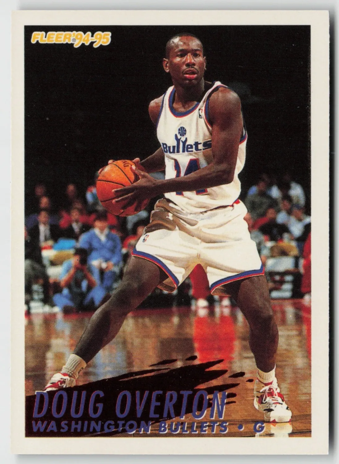 Doug Overton Base Fleer 383 NM