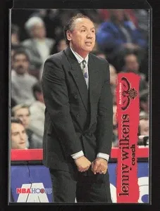 1995-96 Hoops #171 Lenny Wilkens Atlanta Hawks