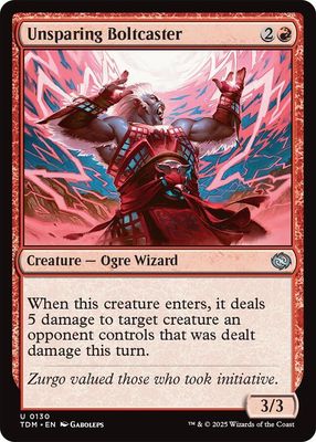 Unsparing Boltcaster - Tarkir: Dragonstorm (TDM)