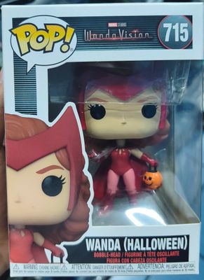 SJ1 Wanda Halloween Figura Funko Pop 715 Scarlet Witch Figura
