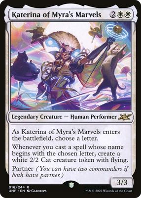 Katerina of Myra's Marvels - Unfinity (UNF)