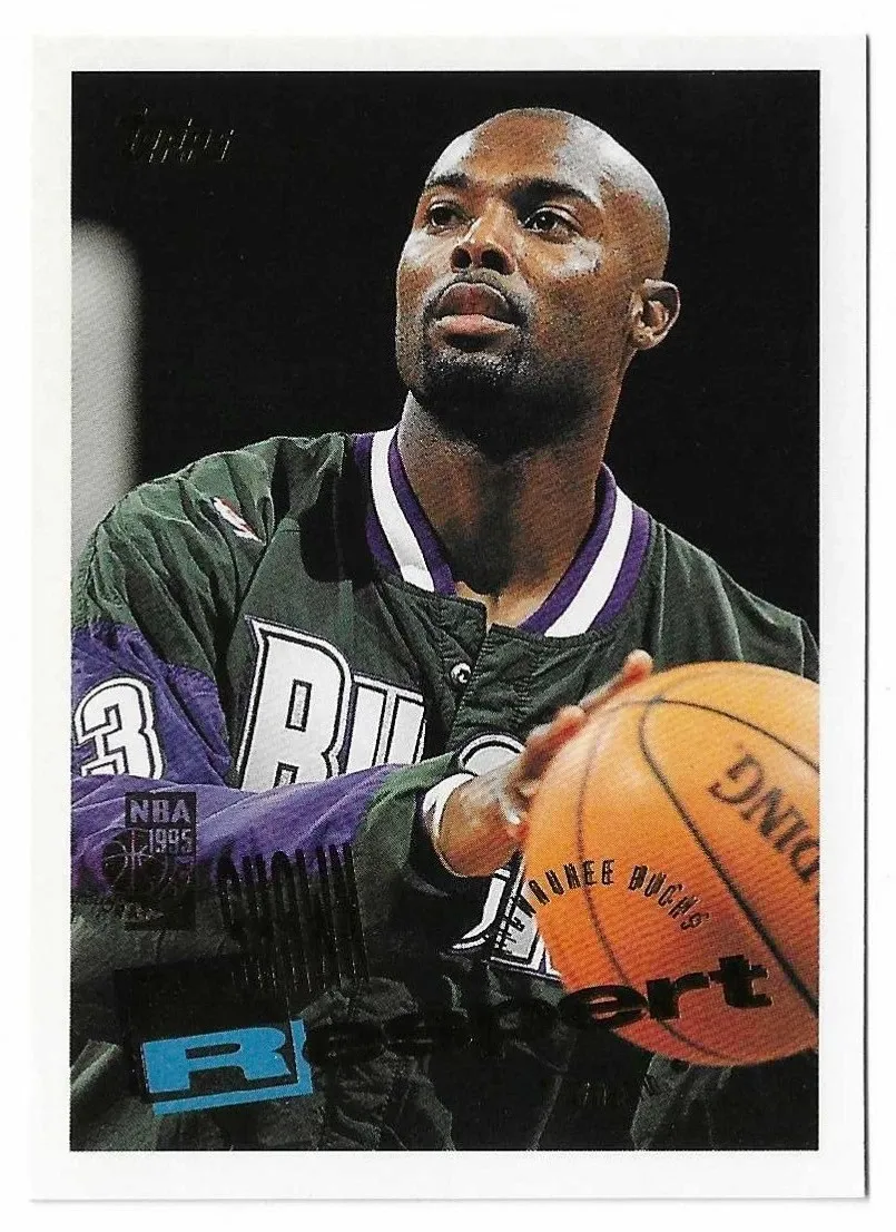 1995-96 Topps Basketball Shawn Respert Draft Picks Rookie 218 Milwaukee Bucks RC