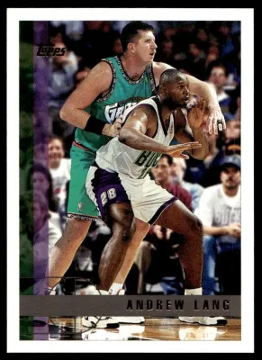1997-98 Topps Andrew Lang Milwaukee Bucks #35