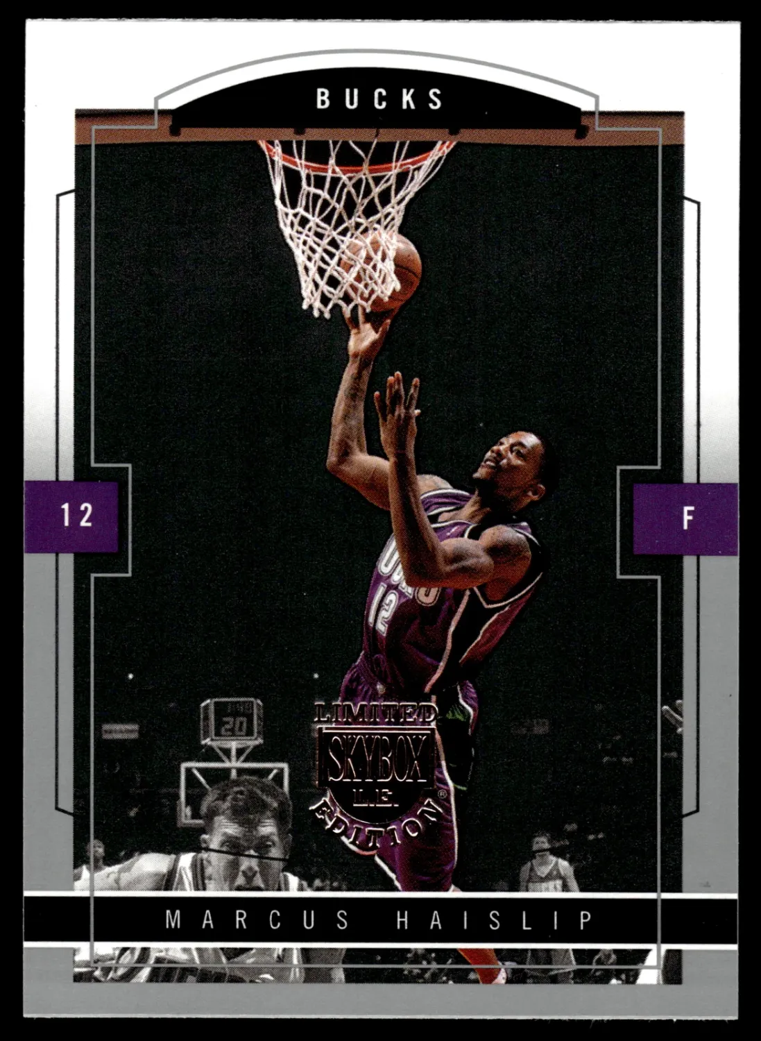 2003-04 SkyBox LE #22 Marcus Haislip Milwaukee Bucks