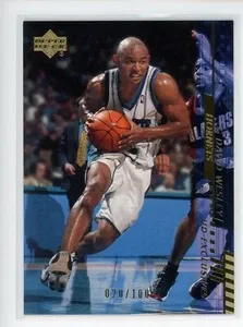 2000-01 Upper Deck Gold #15 David Wesley Hornets /100