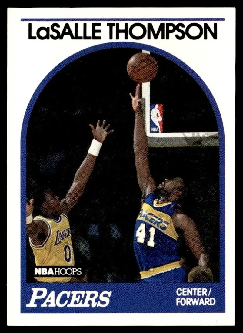 1989-90 Hoops LaSalle Thompson Indiana Pacers #281