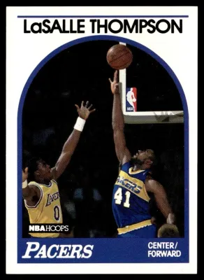 1989-90 Hoops LaSalle Thompson Indiana Pacers #281