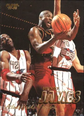 1997-98 Fleer #93 Henry James - BSK