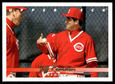 1993 Upper Deck Jeff Reardon Cincinnati Reds #541