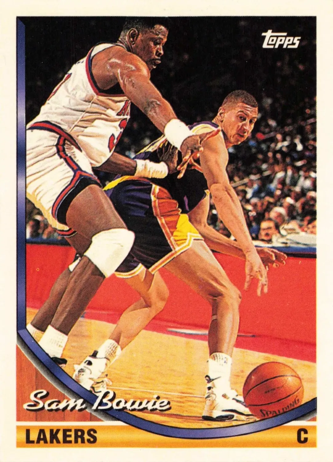 Sam Bowie Lakers 1994 Topps Base Card #318