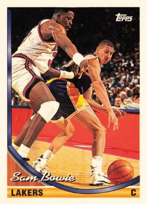 Sam Bowie Lakers 1994 Topps Base Card #318