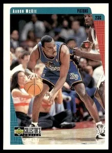 1997-98 Collector's Choice Aaron McKie Detroit Pistons #41