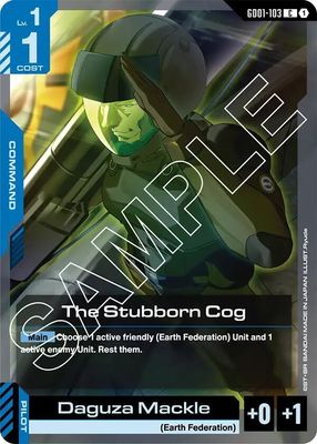 The Stubborn Cog - Newtype Rising (GD01) Newtype Rising