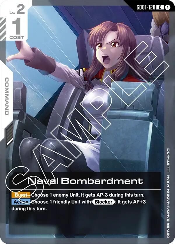 Naval Bombardment - Newtype Rising (GD01) Newtype Rising