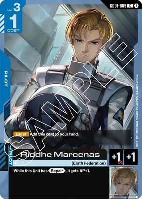 Riddhe Marcenas - Newtype Rising (GD01) Newtype Rising