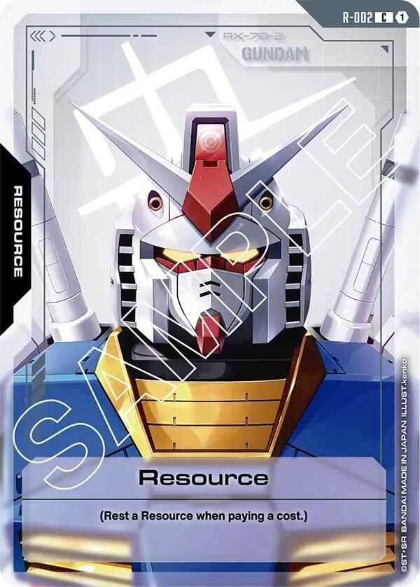 Resource (R-002) - Newtype Rising (GD01) Newtype Rising