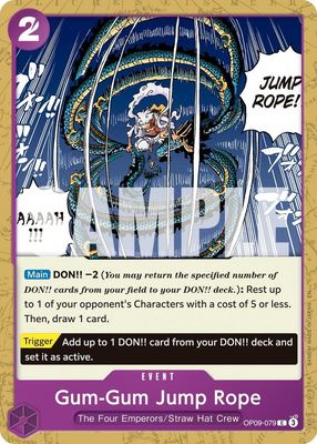 Gum-Gum Jump Rope (Reprint) - Premium Booster -The Best- Vol. 2 (PRB-02)
