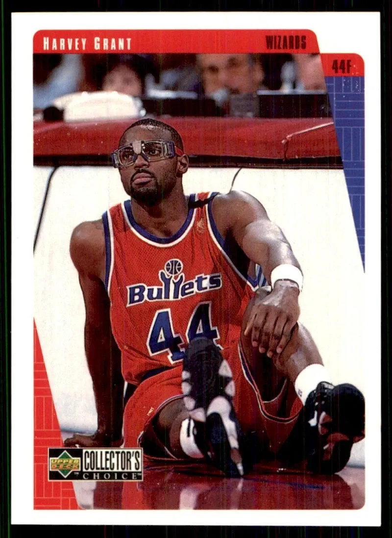 1997-98 Collector's Choice Harvey Grant Washington Wizards #152