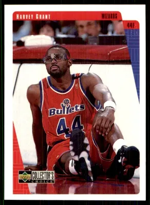 1997-98 Collector's Choice Harvey Grant Washington Wizards #152