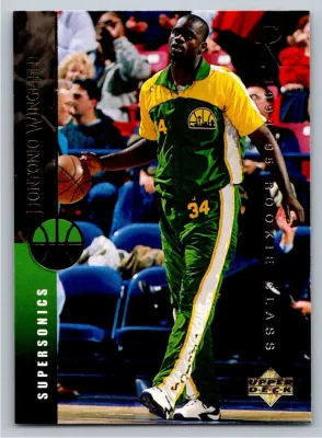 Dontonio Wingfield Rookie 1994-95 Upper Deck Seattle SuperSonics #298 Basketball