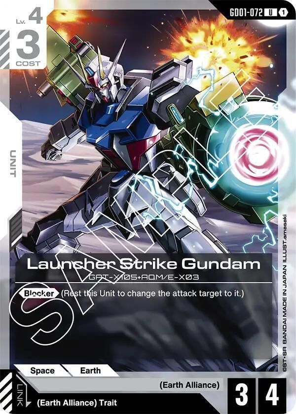 Launcher Strike Gundam - Newtype Rising (GD01) Newtype Rising