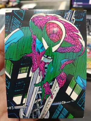 35- Tuning In Spiderman Marvel Cards 1992