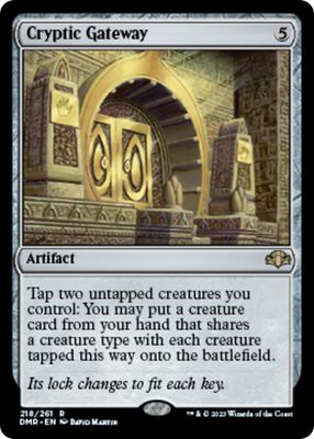 SJF Cryptic Gateway - Dominaria Remastered (DMR) Foil