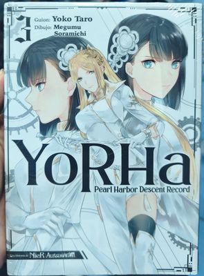 SJ1 Yorha Manga Volumen 3 Español Norma Nier Automata