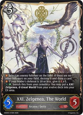 XXI. Zelgenea, The World - SDD06: Showdown Deck: Havencraft (SDD06) SDD06: Showdown Deck: Havencraft