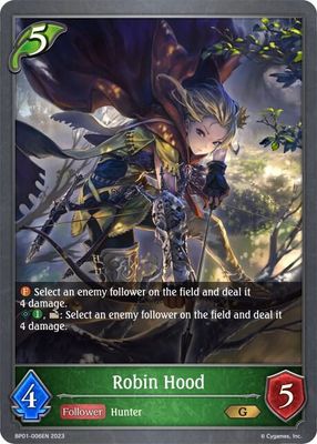 Robin Hood - BP01: Advent of Genesis (BP01) BP01: Advent of Genesis. FOIL