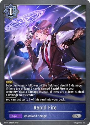 Rapid Fire - BP11: Bullet of Fate (BP11) BP11: Bullet of Fate