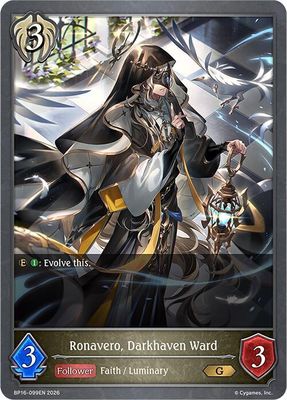 Ronavero, Darkhaven Ward - BP16: New World Genesis (BP16) BP16: New World Genesis. FOIL
