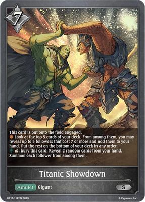 Titanic Showdown - BP11: Bullet of Fate (BP11) BP11: Bullet of Fate