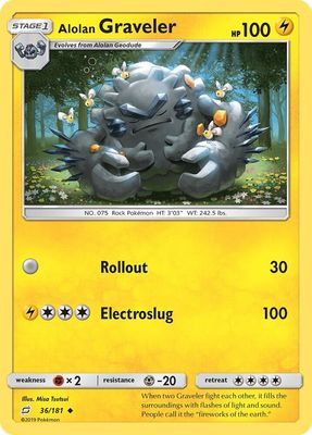 Alolan Graveler - SM - Team Up (SM9)