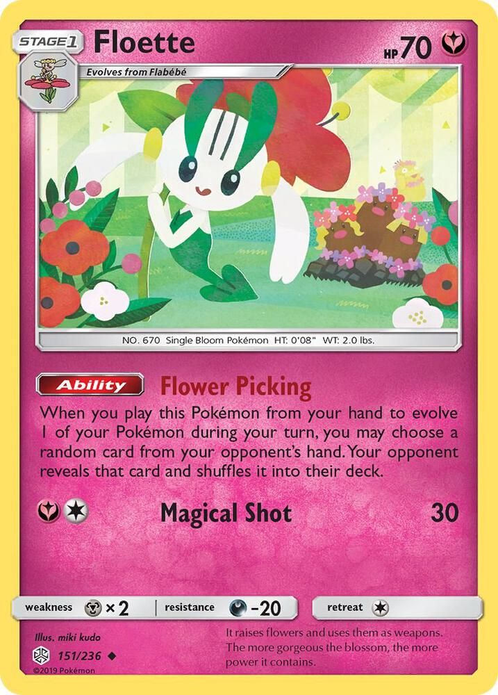 SJF Floette - SM - Cosmic Eclipse (SM12) *Espanol*