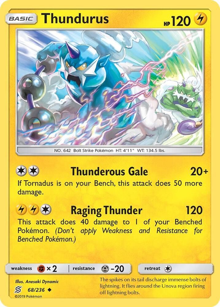 Thundurus - SM - Unified Minds (SM11)