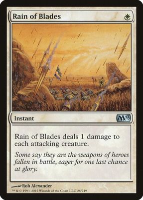 Rain of Blades - Magic 2013 (M13) (M13) *Espanol*