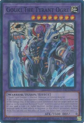 Gouki The Tyrant Ogre - Doom of Dimensions (DOOD) Doom of Dimensions Super Rare *Espanol*